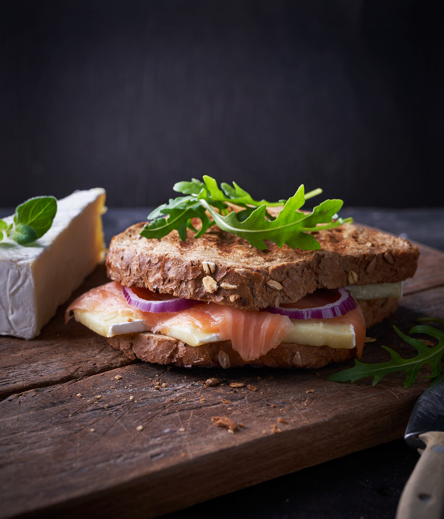 Waldkorn® Classic Panini met zalm en brie