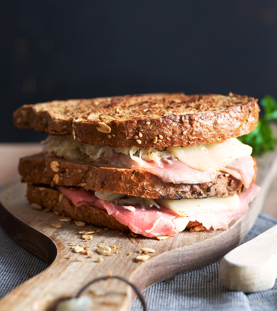 Reuben sandwich met Waldkorn® Classic